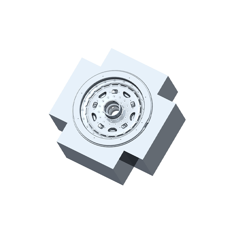 Hjulnav luftkyld lågtrycksform