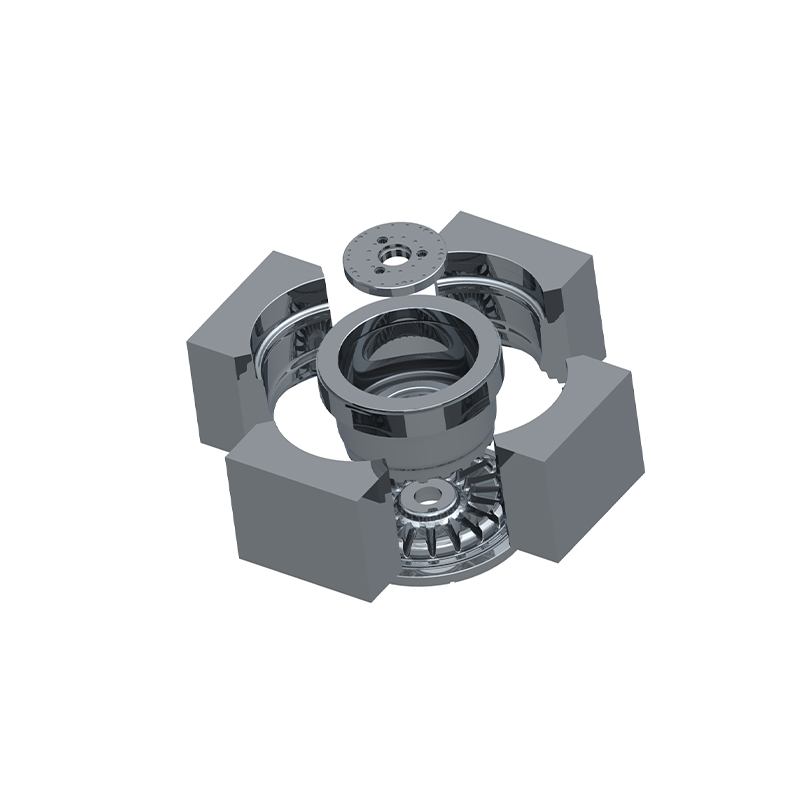 Hjulnav luftkyld lågtrycksform